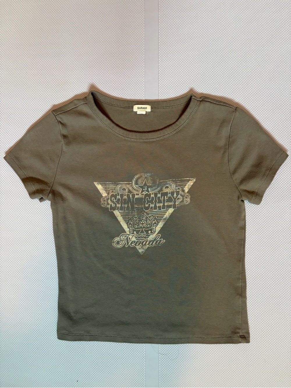 Garage Grey 'Sin City Nevada' Graphic Tee
